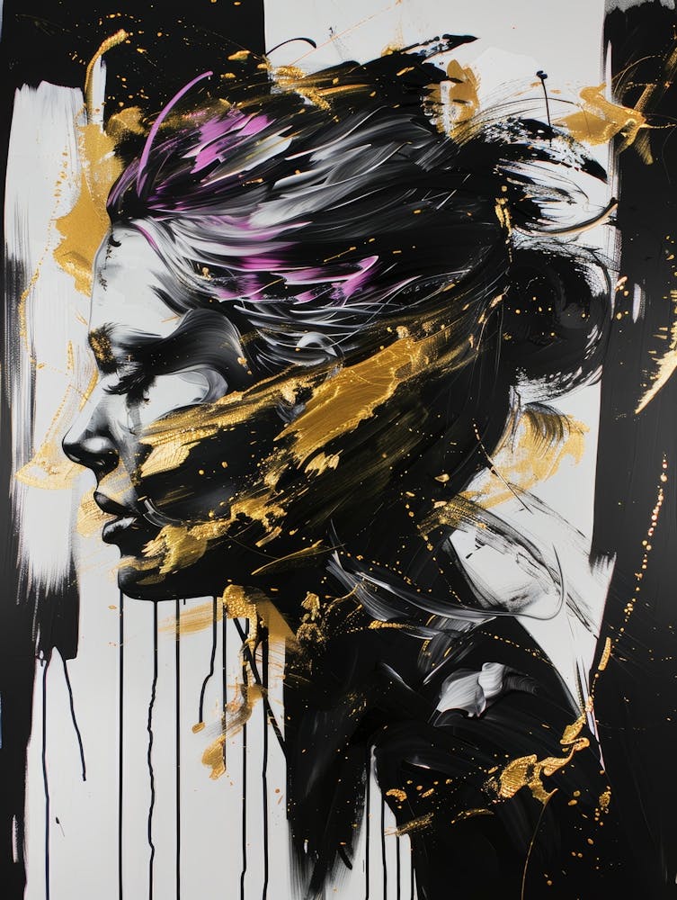 Gold And Black 76