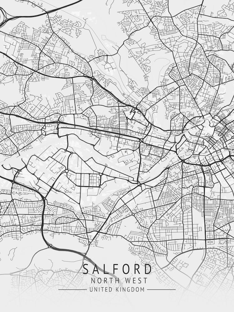 Salford City Map