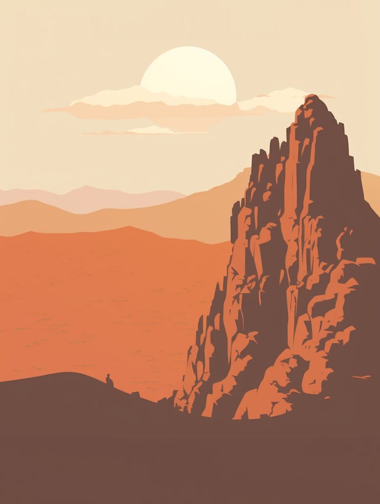 Hot Air Balloon Cappadocia Art Deco 3