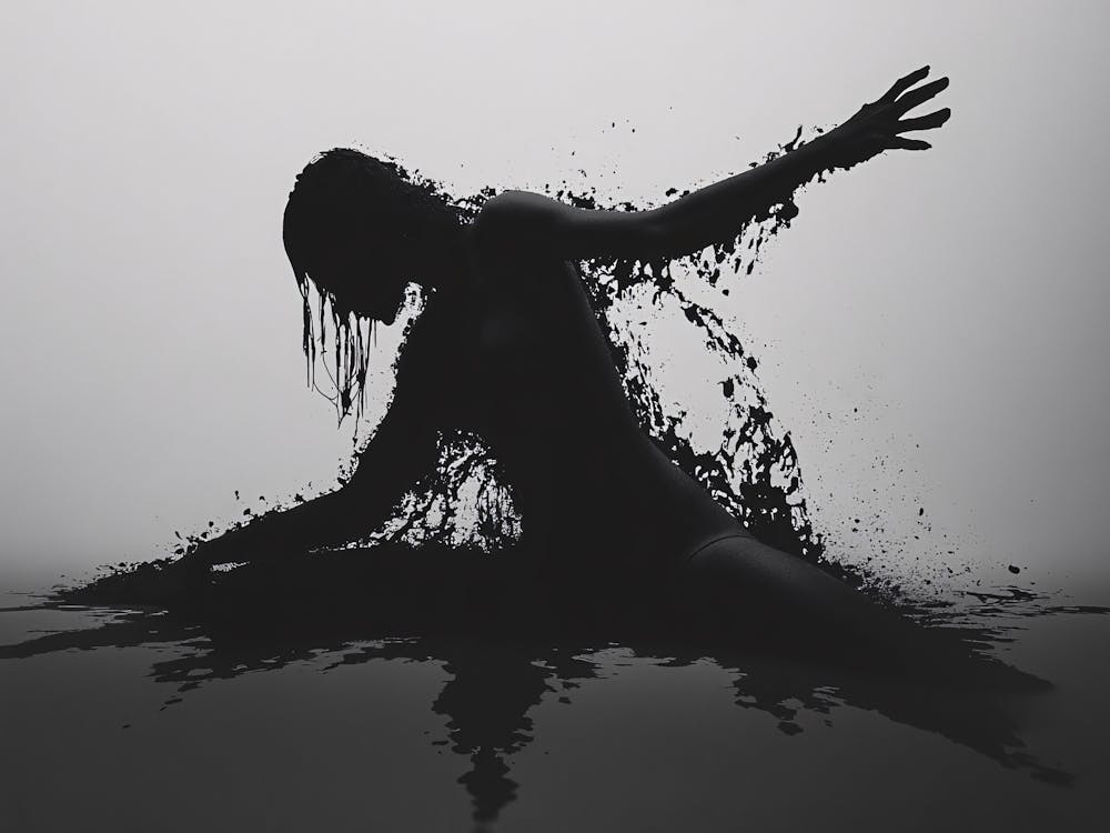 Silhouette Of A Woman 4