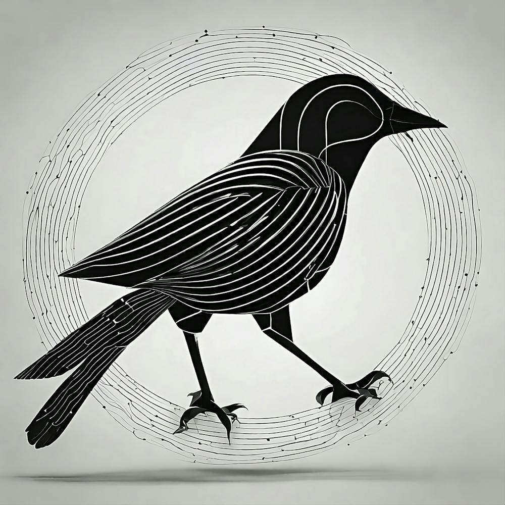 Bird In A Circle