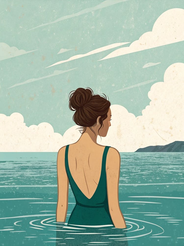 into the water art print 1