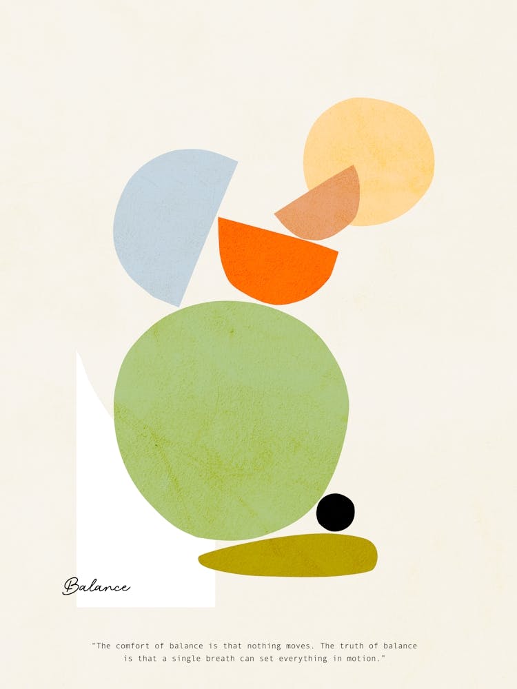 Minimal Balance in Colour – Organic Mid-Mod Geometry (1/2)