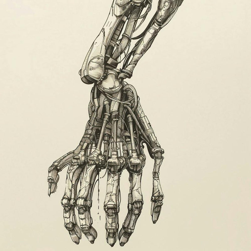 Hand Of A Skeleton