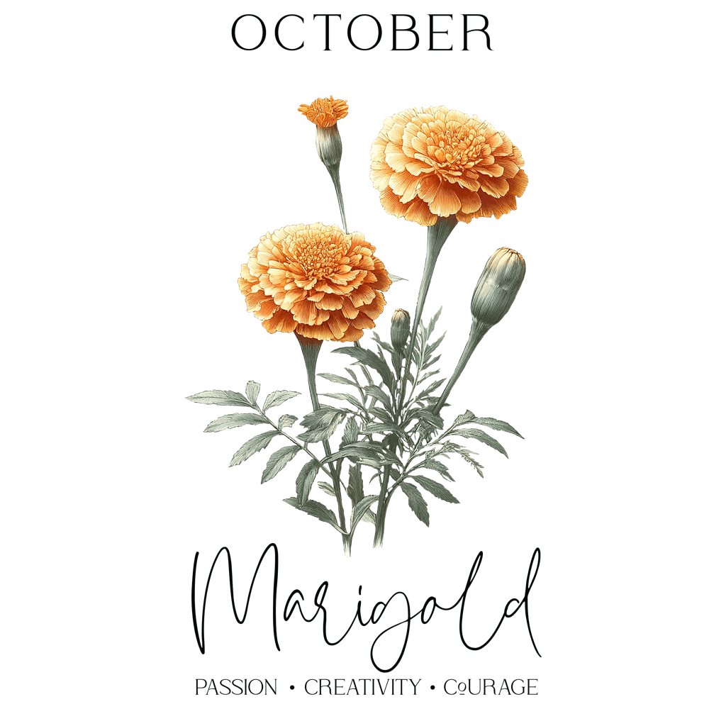Ringelblume Oktober Geburtstag