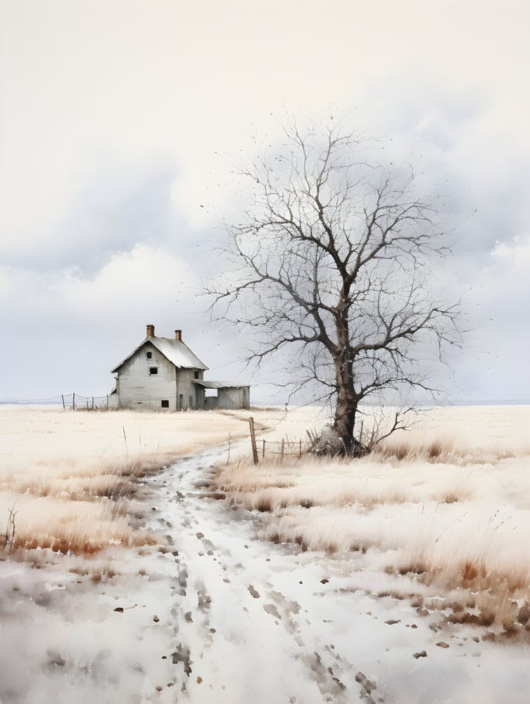 Winter Farmhouse 5