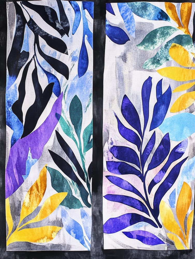 Abstract Watercolor Painting 95