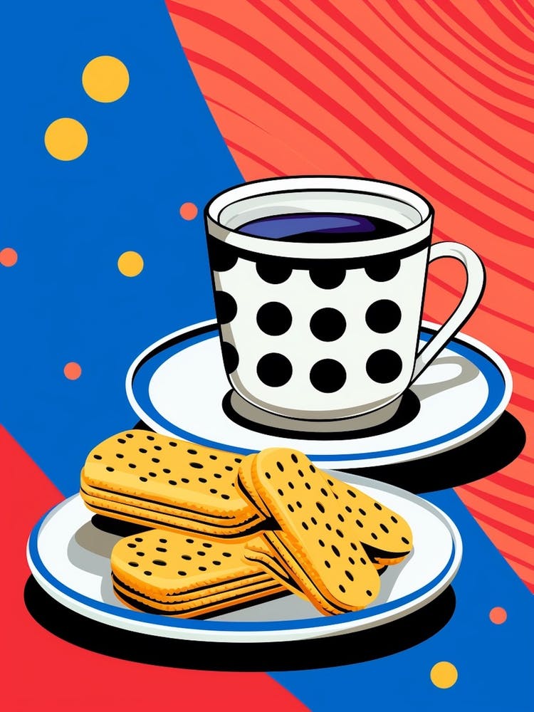 Retro Tea & Biscuits 2
