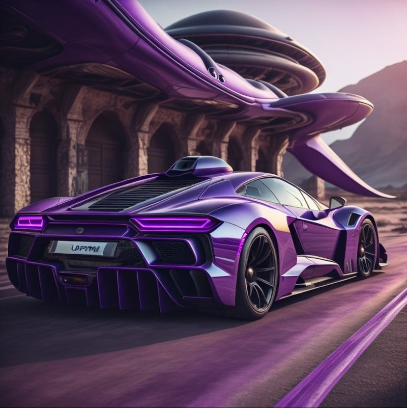 Futuristic Sports Car