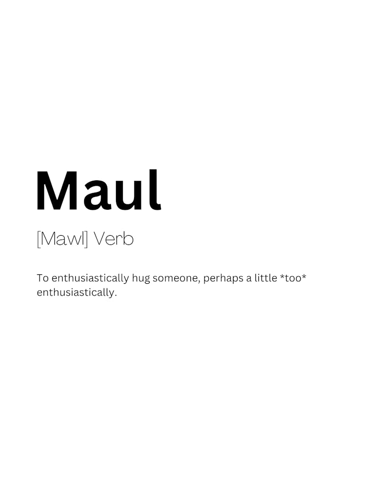 Maul Definition Meaning 1