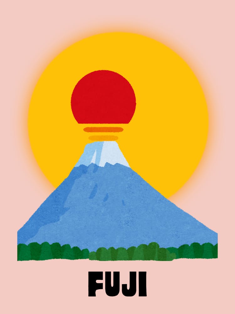 Mount Fuji with love