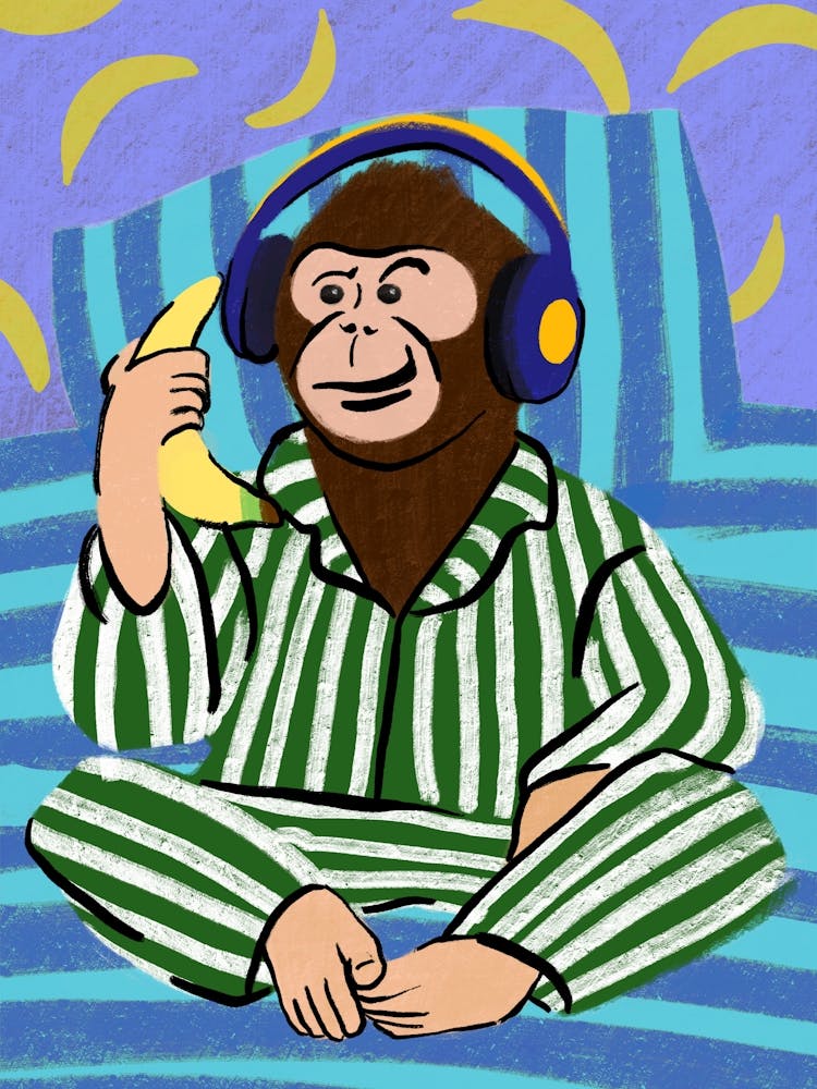 Monkey In Pajamas