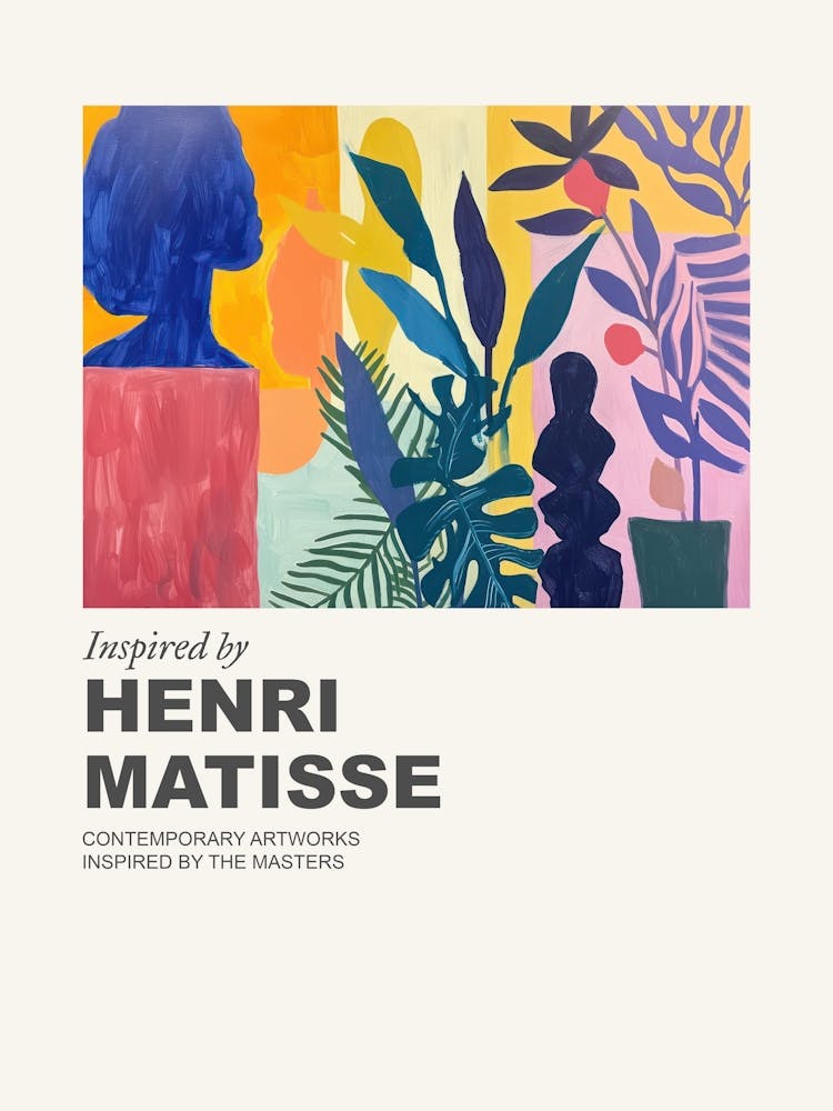 Museum Poster Inspired By Henri Matisse 8
