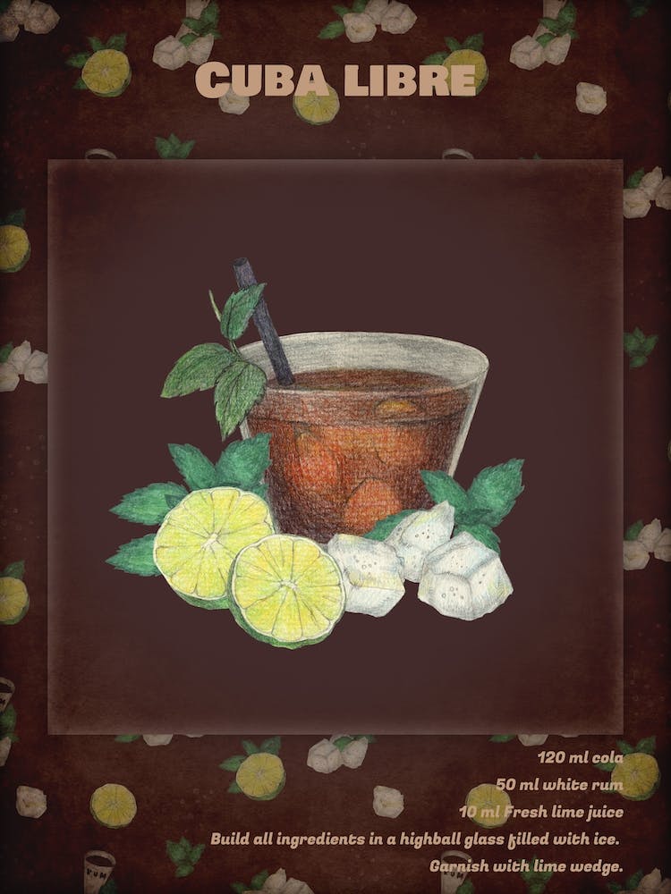 Cocktail Cuba Libre