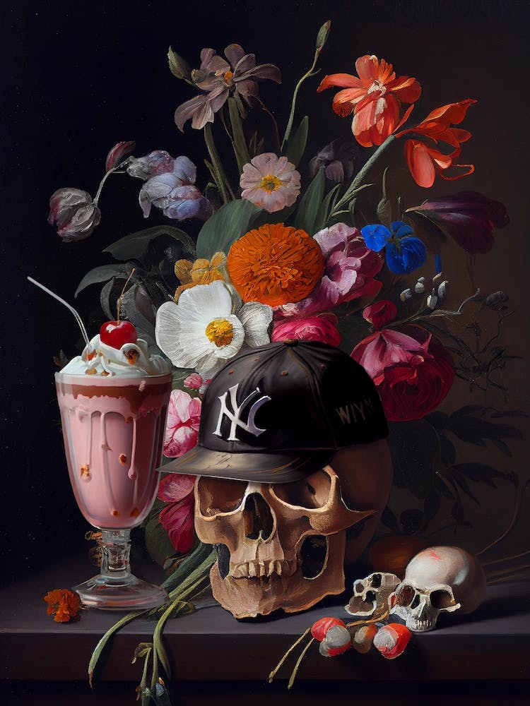 Skull Still Life