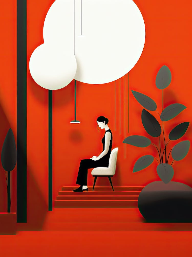 Femme Harmony: Abstract Minimalism Celebrates Woman