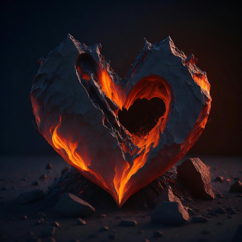 Herz aus Feuer