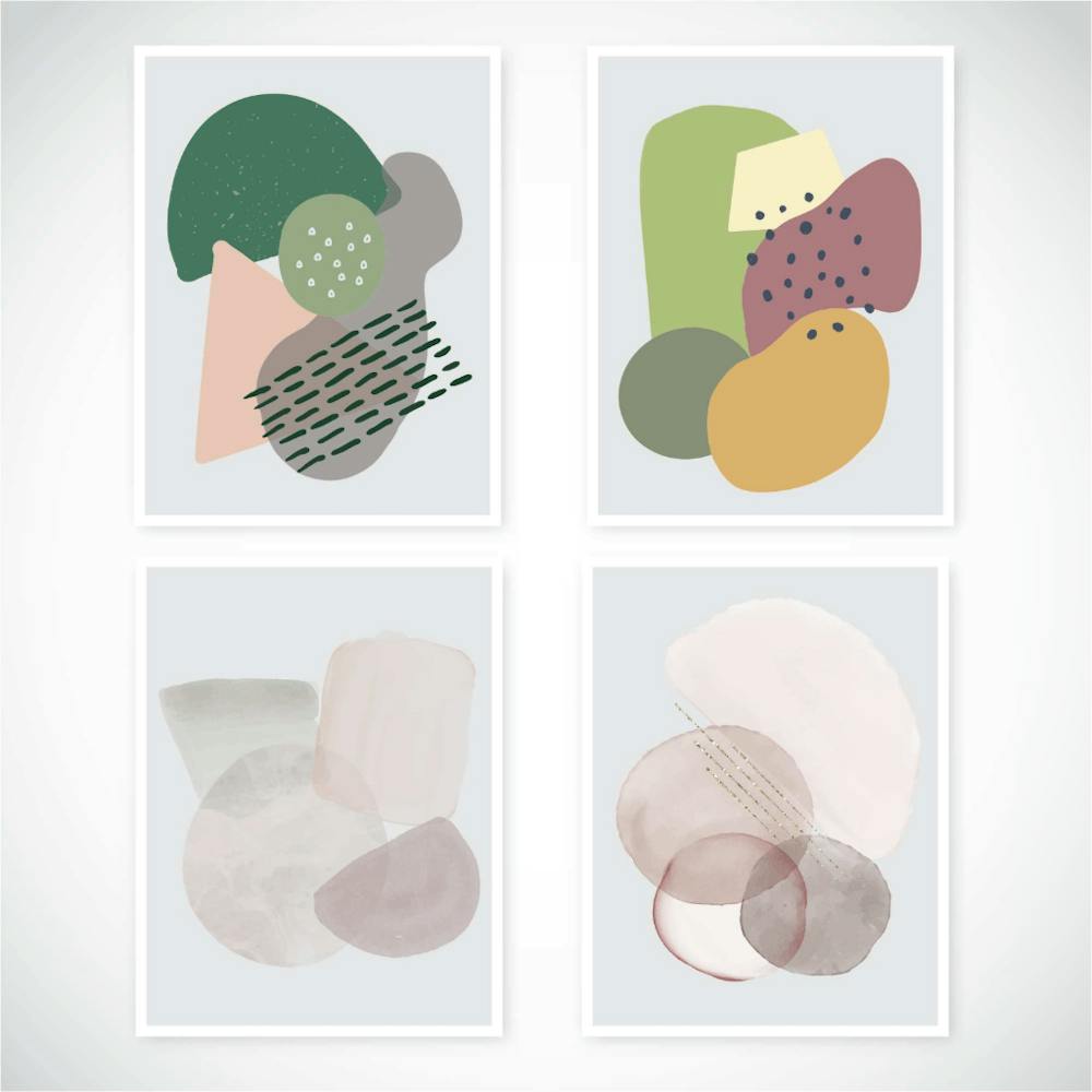 Abstract Set wall art