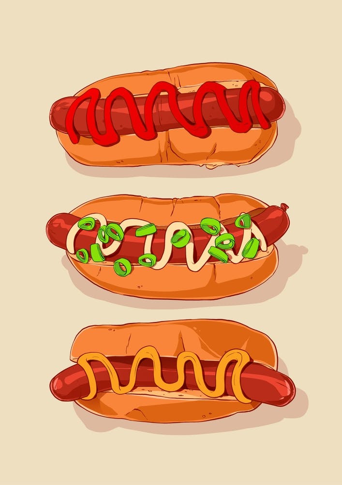 Hotdog Off White