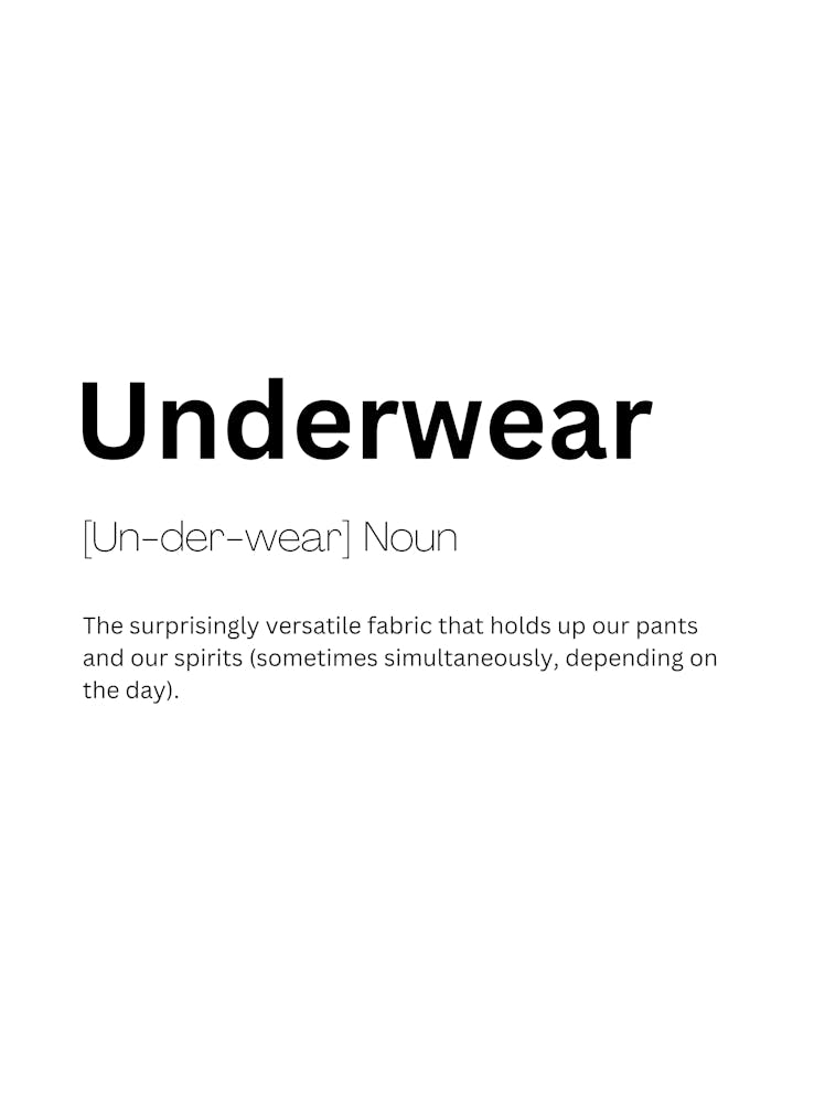 Unterwäsche Definition Bedeutung