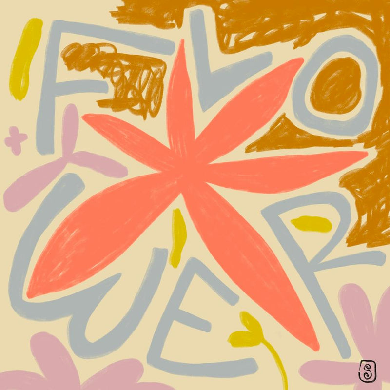 Blumenquadrat