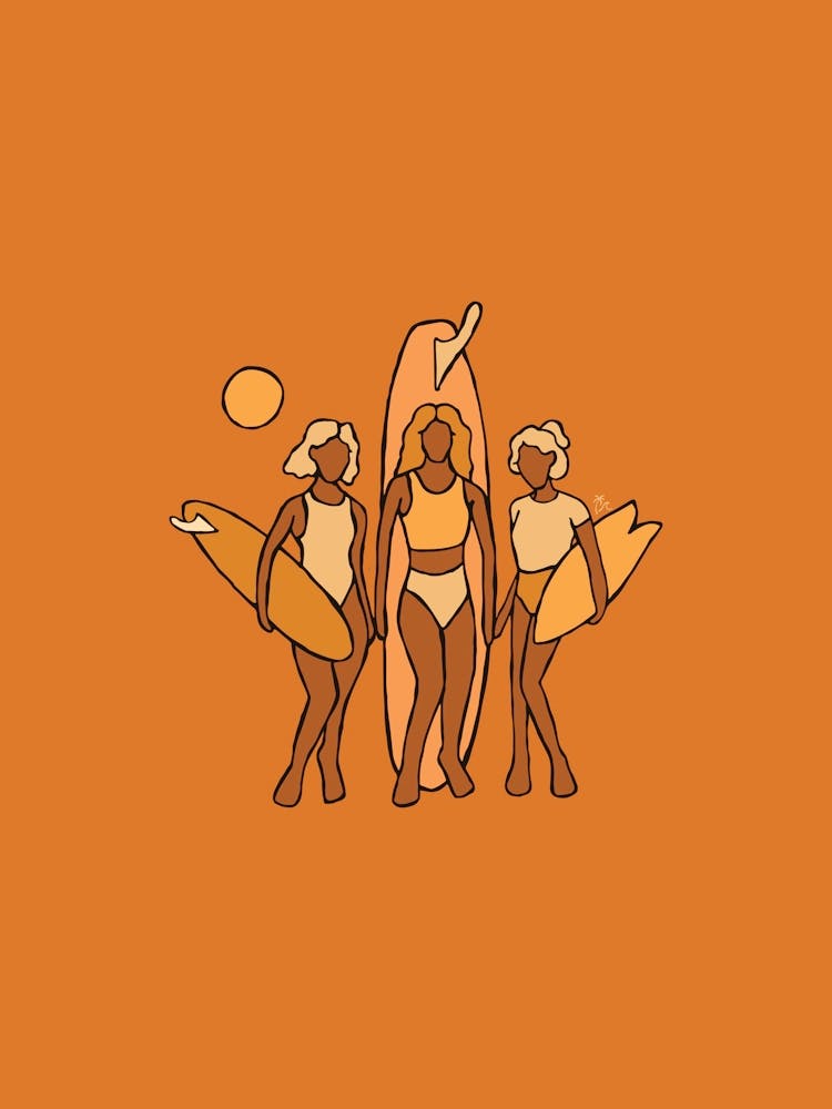 Girl Gang Orange - Tropicool Studio