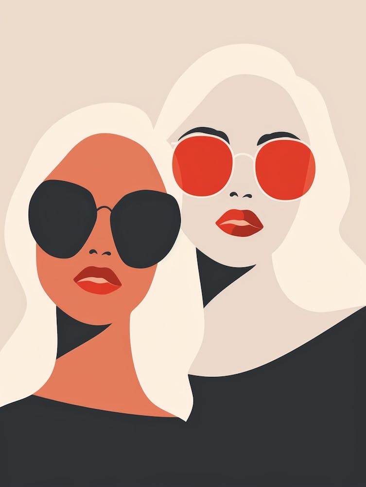 Two Women In Sunglasses 8