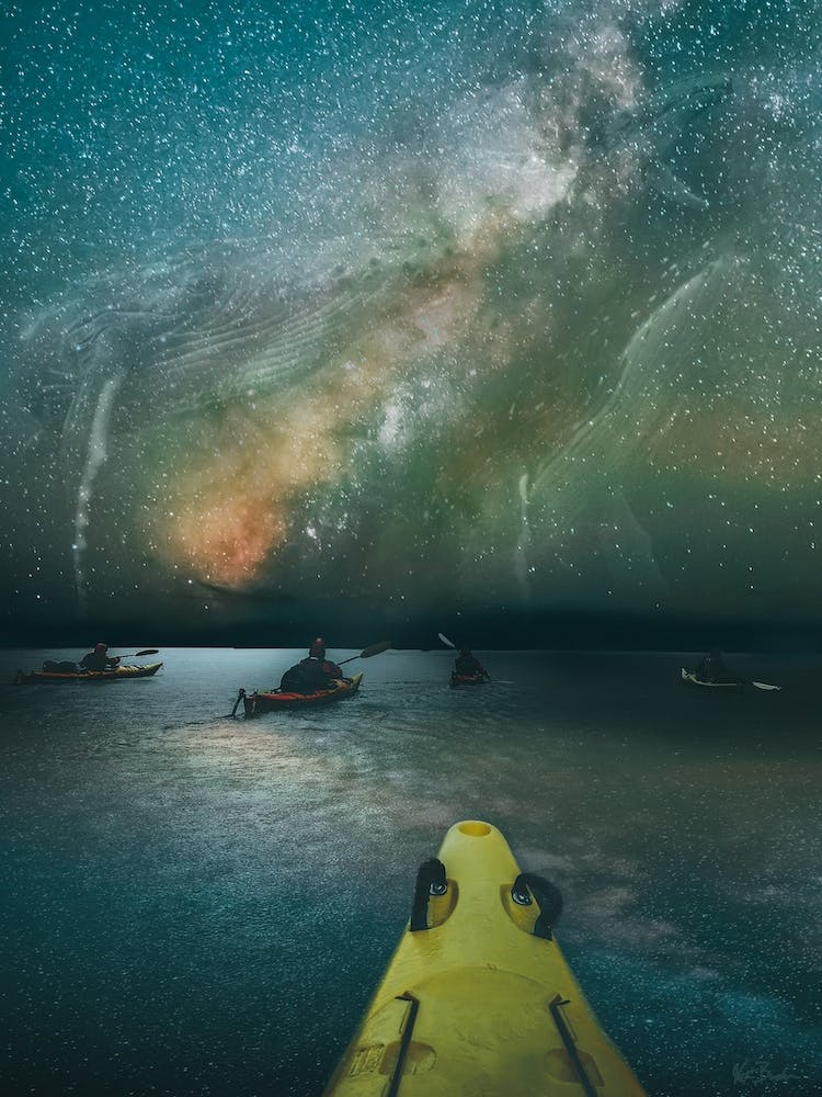 Kyaking With Galaxy Wales
