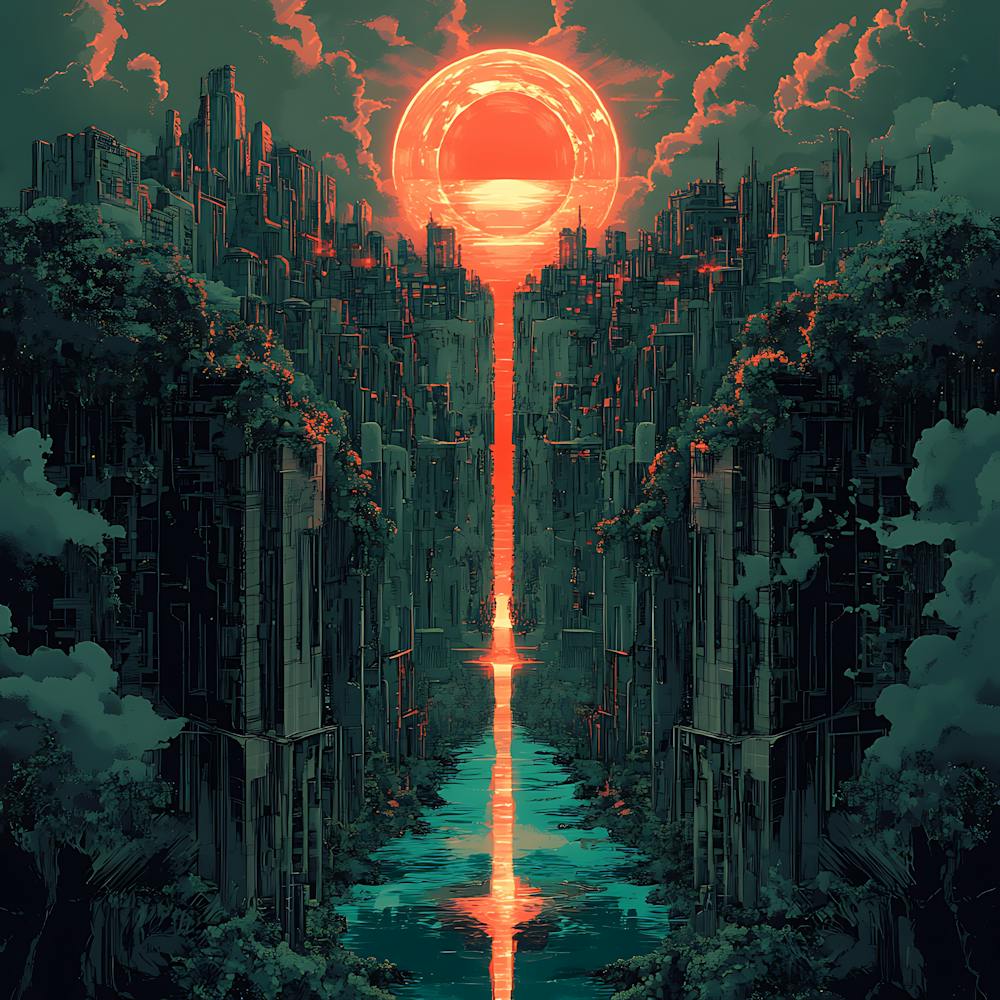 Alien Jungle Meets Future City 8