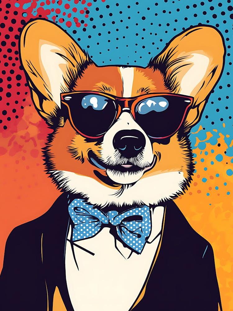 Corgi In Sunglasses 1