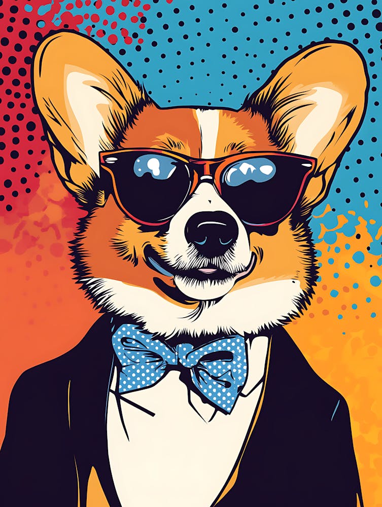 Corgi In Sunglasses 1