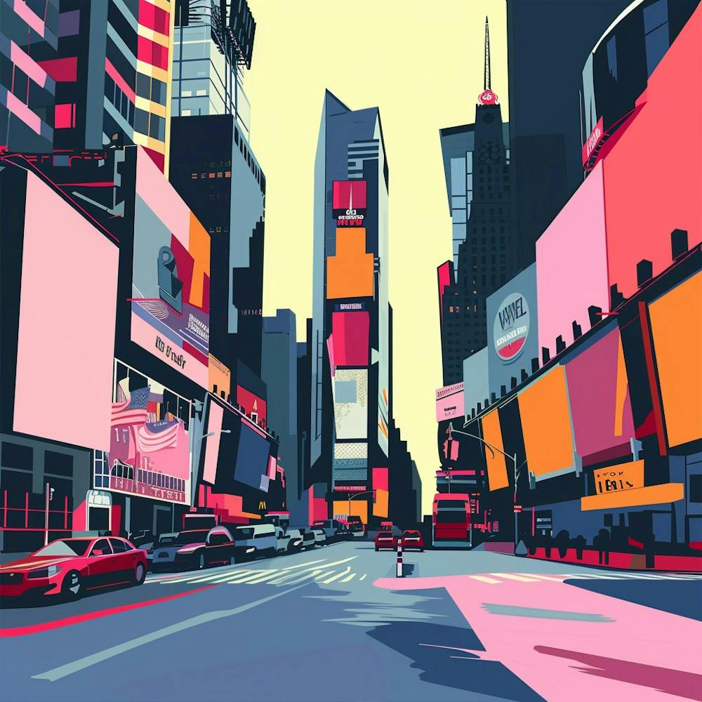Times Square Minimal