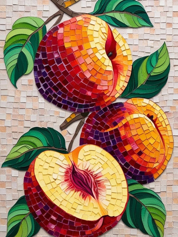 Peach Mosaic 2