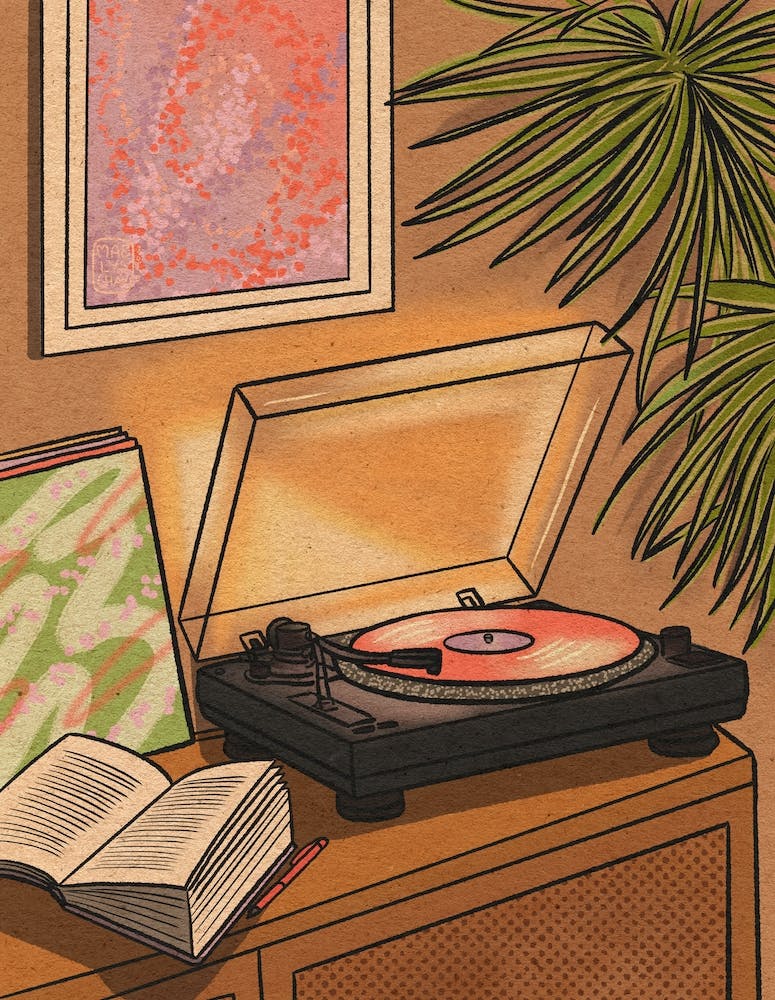 Cosy Vinyl Player