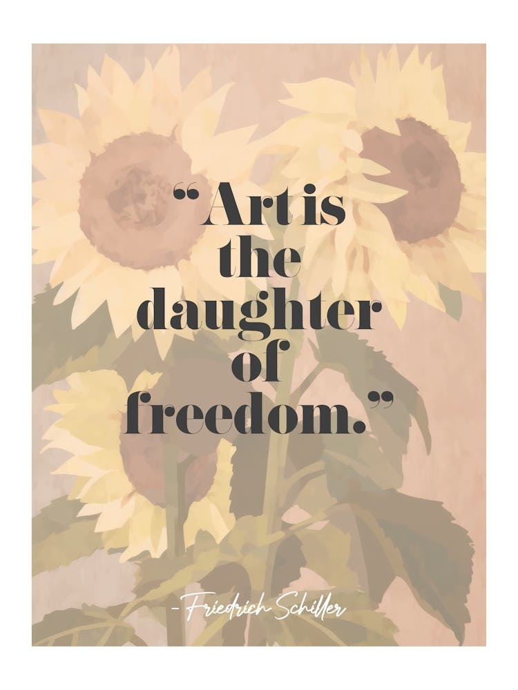 Art Quote By Friedrich Schiller