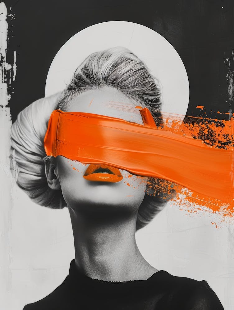 'Black And Orange' 6