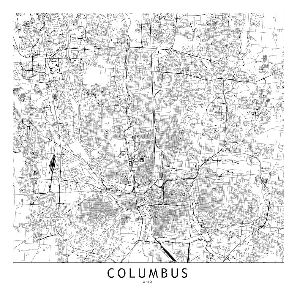 Columbus Map