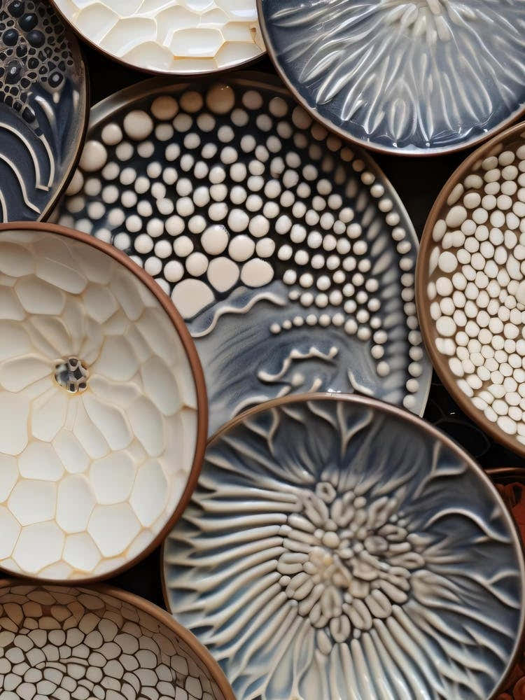 Collection Of Ceramic Plates
