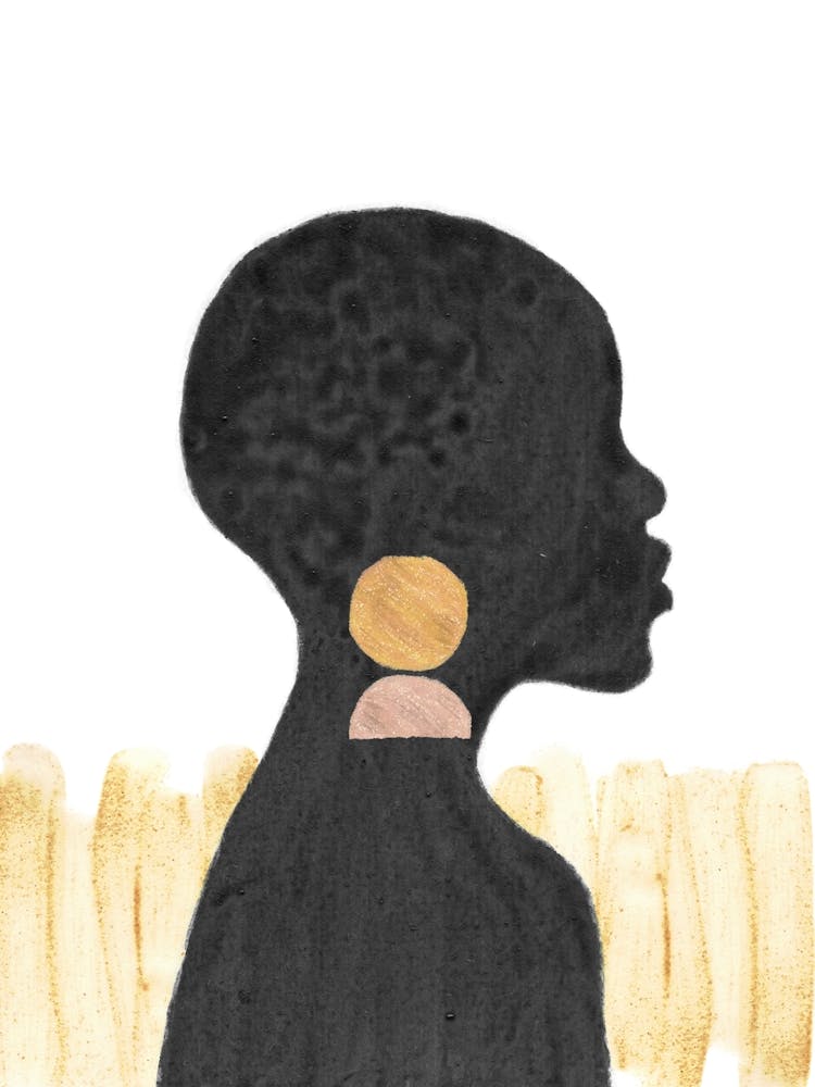 Portrait Of A Black Woman