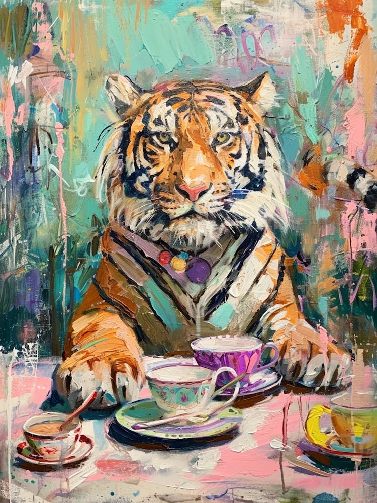 Kitsch Tiger Tea Party 2