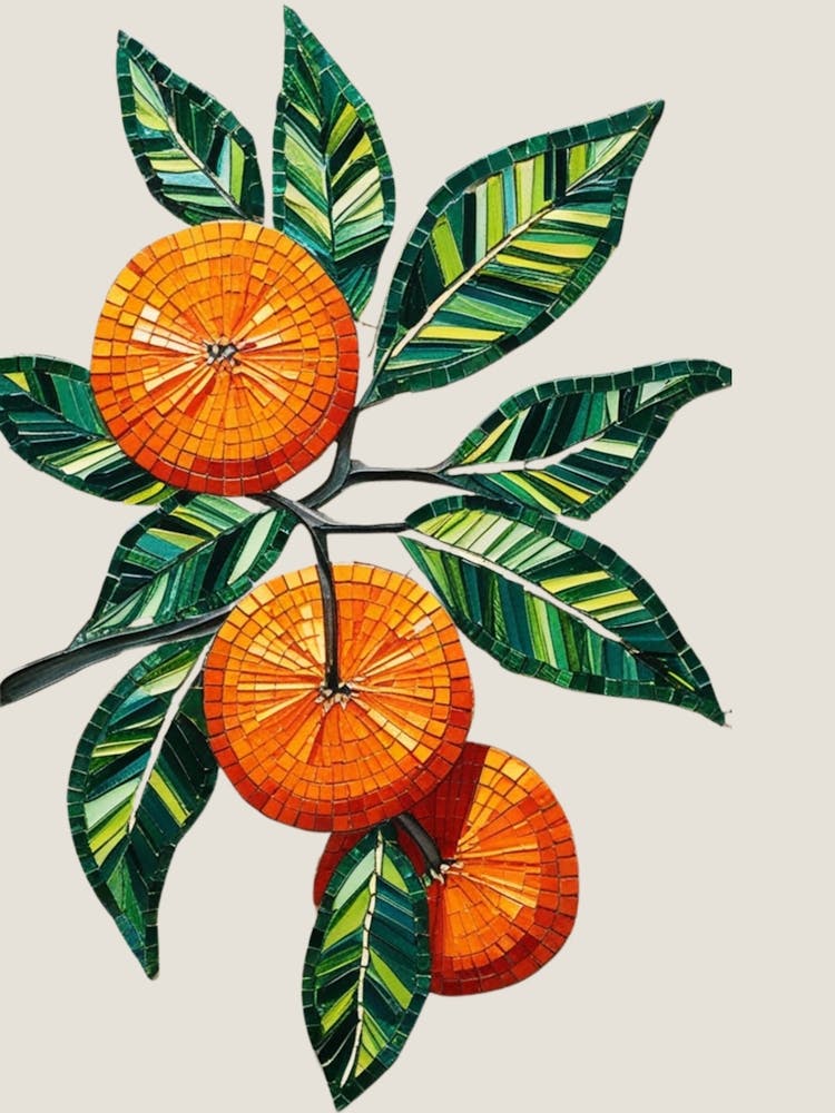 Oranges On A Branch 2