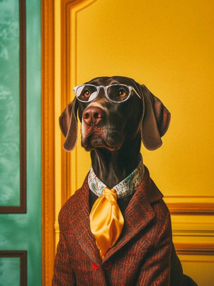 A German Shorthaired Pointer Dog 9