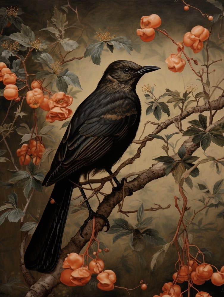 Dark And Moody Botanical Cuckoo 2