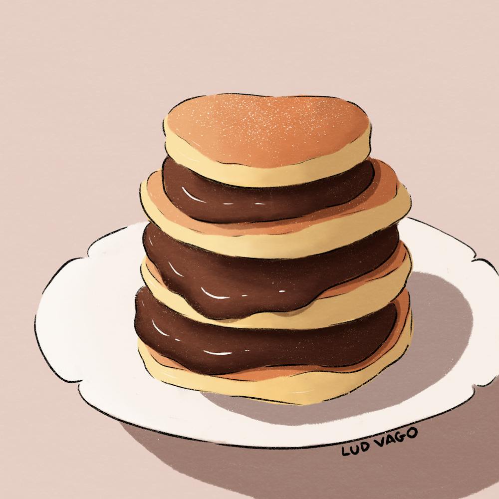 Heart Shaped Pancakes