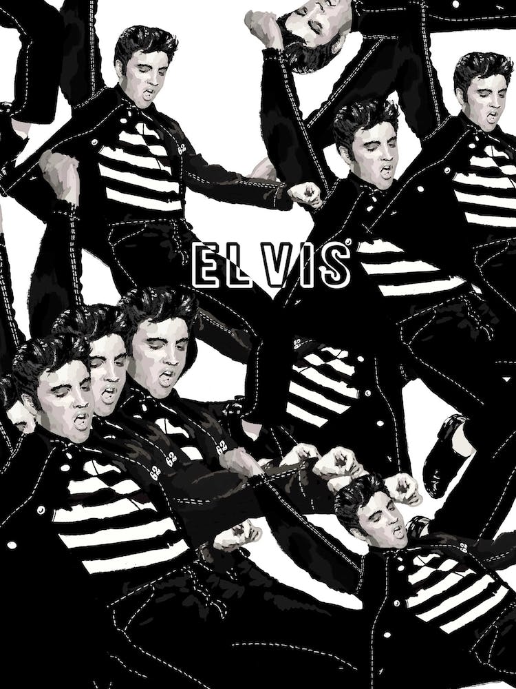 Elvis Retro Art