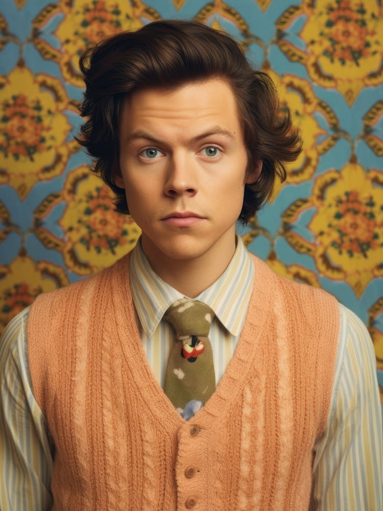 Harry Styles Fashion Art