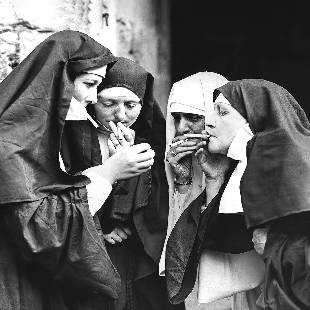 Nuns Smoking 1