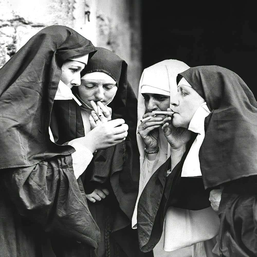 Nuns Smoking 1