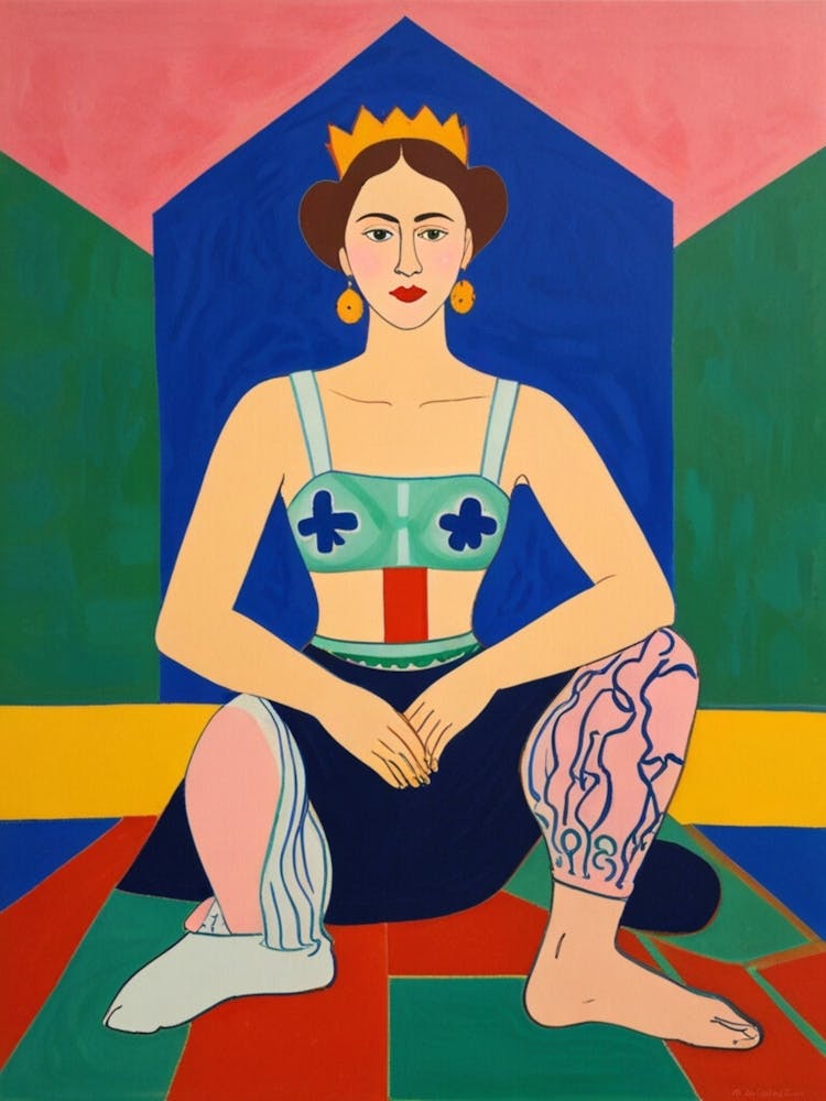 Woman In A Crown