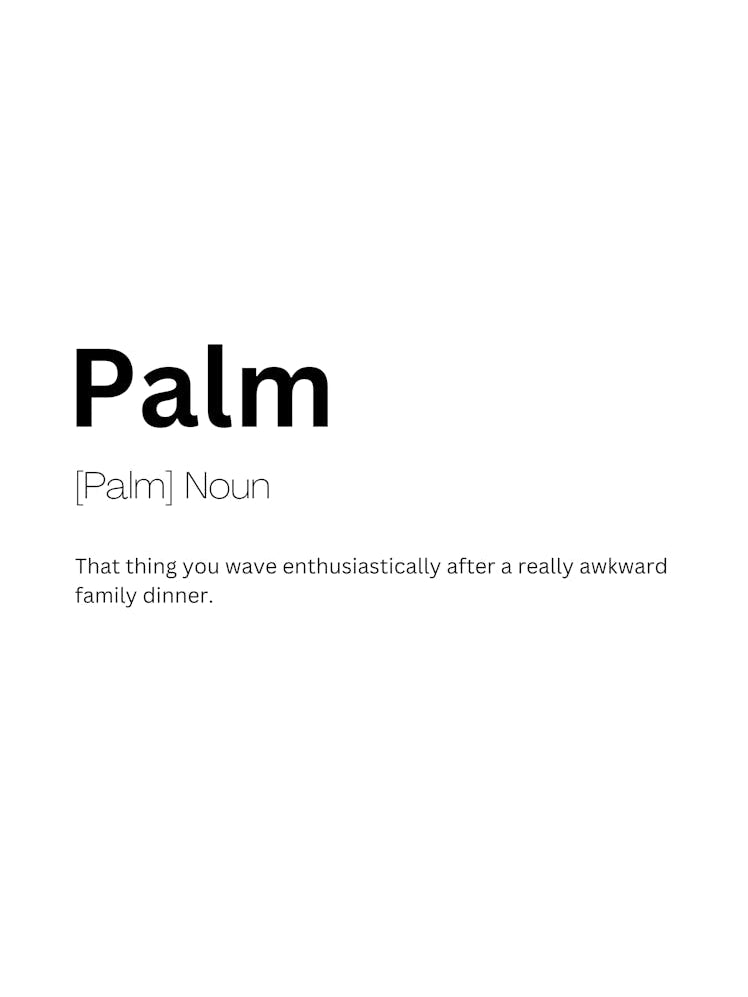 Palm Definition Meaning